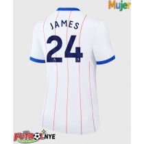 Camiseta Chelsea Reece James #24 Tercera Equipación para mujer 2026-27 manga corta